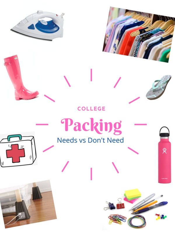 A College Series // Packing Needs Vs Don’t need  // Vol. 8