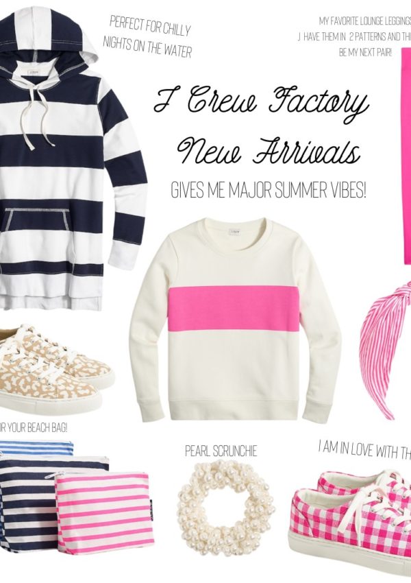 Spring Must haves from J Crew Factory New Arrivals