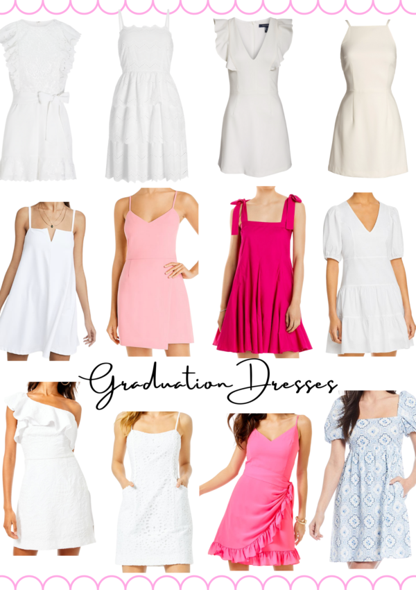 Let’s talk all things Graduation–Shoes, Jewelry, Dresses and Grad cap!